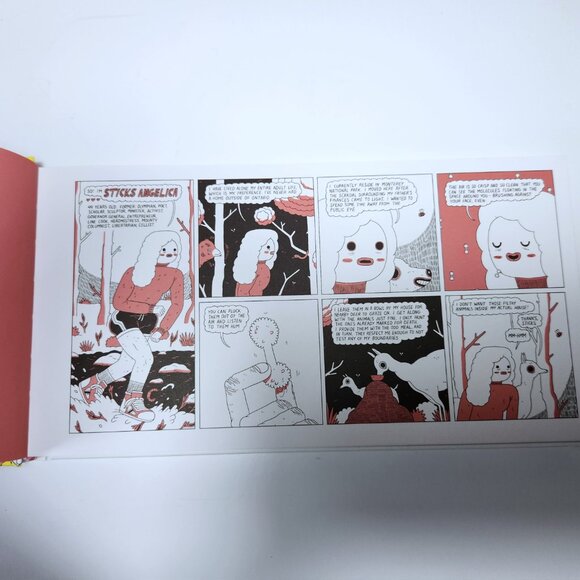 Sticks Angelica Folk Hero by Michael Deforge (English) Hardcover Used-VG - Picture 5 of 11